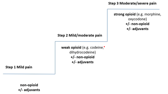 Figure 1 WHO Pain ladder